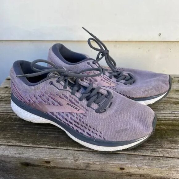 BROOKS GHOST 13 Women's purple running athletic shoes 10